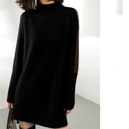 Pull femme automne-hiver tricoté